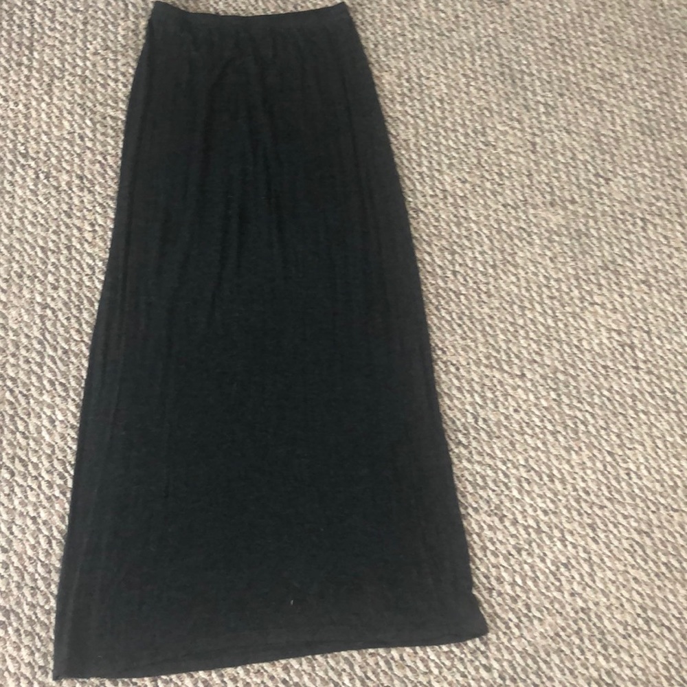 Jersey maxi skirt